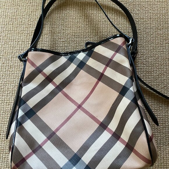 Burberry bag with clutch - Picture 1 of 4